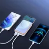 Mini Power Bank 10000Mah Magnetyczny Z Ładowarką Qc Pd Usb Podgląd zdjęcia produktu 10
