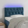 LED Kopfteil Dunkelblau 80x7x78/88 cm Samt , Kopfteile Produktbild-Vorschau 1