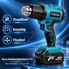 Accu heteluchtpistool 21V, 500W, 300/550°C, 250/500 L/min, Productafbeelding-voorbeeld 7