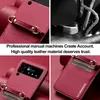 Handyhülle für Samsung Galaxy Z Flip3 5G, Leder Crossbody Produktbild-Vorschau 3