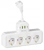 Vayox Steckdosenleiste 4-Fach Schuko 0,2m Weiß | Einzeln Produktbild-Vorschau 7