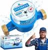 NEMAGNETICKÝ VODOMER 3/4'' 2,5 m³ STUDENÁ VODA Náhľad obrázku produktu 1