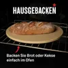 BBQBuddies Pizzastein rund 35 cm – Keramik Grillstein für Produktbild-Vorschau 3