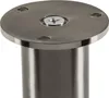 Möbelfuß Alpha 120 mm Edelstahloptik gebürstet Produktbild-Vorschau 2