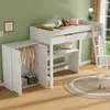Sweiko Kinder-Hochbett, multifunktionales Kinderbett, mit Produktbild-Vorschau 4