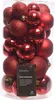Weihnachtskugeln Kunststoff Mix 4-6cm 30er Set - Produktbild-Vorschau 2