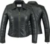 Damen Lederjacke Trend Fashion echtleder Jacke aus Lamm Produktbild-Vorschau 4