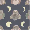 MuchoWow® Mauspad Mousepad Eule - Muster - Mond 30x30 cm - Produktbild-Vorschau 1