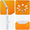 vidaXL Garten-Sonnenschirm 160 cm 170T Polyester Orange Produktbild-Vorschau 4