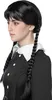 Goth Girl Perücke - Kostüm Perücke Halloween Produktbild-Vorschau 2