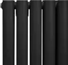 Oval Röhrenheizkörper - 600mm x 780mm - Schwarz Produktbild-Vorschau 3