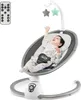 COSTWAY Elektrische Babyschaukel, Babywippe mit 5 Produktbild-Vorschau 1