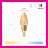 WiZ Lampadina Smart Filament Ambrata Dimmerabile Luce Anteprima dell’immagine prodotto 4