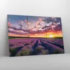 Bild auf Leinwand - Leinwandbild - Lavendel Berge Feld - Produktbild-Vorschau 4