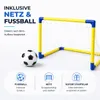 Fußballtor für Kinder & Erwachsene mit Netz und Fußball – Produktbild-Vorschau 7