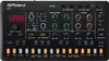A top-down view of a black Roland S-1 Tweak Synthesizer with various controls and buttons. Náhled obrázku produktu