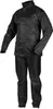 REBELHORN Rain Motorrad Regenanzug Zweiteiliger Schwarz XXL Produktbild-Vorschau 1