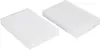 Two white air filters are shown against a white background. Produktbild-Vorschau