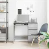 vidaXL Psací stůl Grey Sonoma 90x45x76 cm výrobek z Náhled obrázku produktu 3