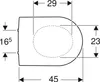 Geberit 574130000 iCon WC-Sitz mit Absenkautomatik Produktbild-Vorschau 4
