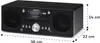 Auna Tragbares Radio, DAB Radio mit CD Player, DAB Plus Produktbild-Vorschau 10