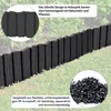 XINZI Bordure de pelouse en plastique aspect bois, Voir les images du produit 3
