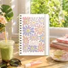Häfft-Timer Fancy 2026/2027 / A5 / Flower Power rosé / Produktbild-Vorschau 8