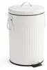 Relaxdays Vuilnisbak, 12 liter, voor keuken of badkamer, Productafbeelding-voorbeeld 1