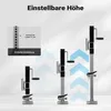 Noga podporowa Wiltec 900 kg z korbą boczną i obrotowym Podgląd zdjęcia produktu 5