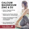 Calcium Magnésium + Zinc & D3 (120 gélules) Complément Voir les images du produit 2