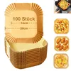 Backpapier für Heißluftfritteuse-3–5L, Air Fryer Backpapier Produktbild-Vorschau 1