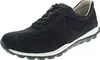 A single navy blue sneaker is shown against a white background. Voir les images du produit