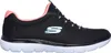 Skechers 12980-BKPK - Skechers Summits Damen Schwarz  Produktbild-Vorschau 3