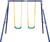 MUWO Spielgerüst mit Doppelschaukel, robuster Produktbild-Vorschau 1