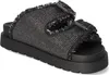 Buffalo Damen Pantoletten EVE ARI SPARK Schwarz Textil Produktbild-Vorschau 5