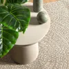 vidaXL Tappeto ZIZUR crema 120x120 cm effetto juta per Anteprima dell’immagine prodotto 1