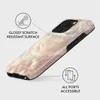 A product shot of a phone case with descriptive text and icons. Náhled obrázku produktu
