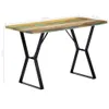 Tavolo da pranzo 120x60x76 cm in legno massiccio di Anteprima dell’immagine prodotto 9