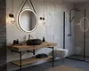 Lavabo Da Appoggio Rea Mika Black Anteprima dell’immagine prodotto 6
