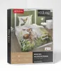 Detexpol Bavlnená posteľná bielizeň 160x200 zelená biela Náhľad obrázku produktu 5