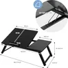 ML-Design Laptoptisch für Bett/Sofa, Schwarz, aus Holz, Produktbild-Vorschau 6