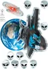 URSUS Deko Set Schultüte Easy Line "SPACE SHIP" Produktbild-Vorschau 2