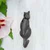 Garderobenhaken, Kleiderhaken als Katze, Handtuchhalter, Produktbild-Vorschau 5