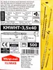 Holzbauschrauben KMWHT 3,5x40 mm Senkkopf Torx Produktbild-Vorschau 5