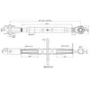 Stabilisateur pour bras inférieur 670-835 mm M24x3 Voir les images du produit 4