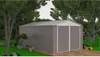 Garage métal "Nevada" avec porte battante - 18,56 m² Voir les images du produit 2