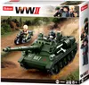Sluban 0687 - WWII - Russischer Jagdpanzer - Neu Produktbild-Vorschau 2