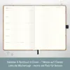 Wochen-Notiz-Timer Classic 2026 / A5 / Kork / Häfft-Verlag Produktbild-Vorschau 3