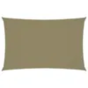 vidaXL Voile d'ombrage Oxford Rectangulaire 2x5 m Beige Voir les images du produit 15