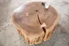 Table basse 60 cm en bois, design moderne pour le salon - Voir les images du produit 3